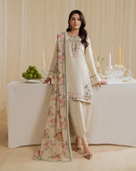 Women's Premium Embroidered Crepe Kurta Set with Farshi Palazzo & Printed Chiffon Georgette Dupatta | Fully Stitched