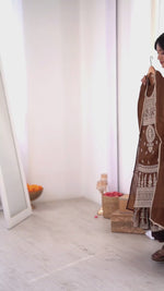 PURE SOFT CRUNCHY SILK FABRIC TOP, SHARARA WITH DUPATTA SET READY TO WEAR